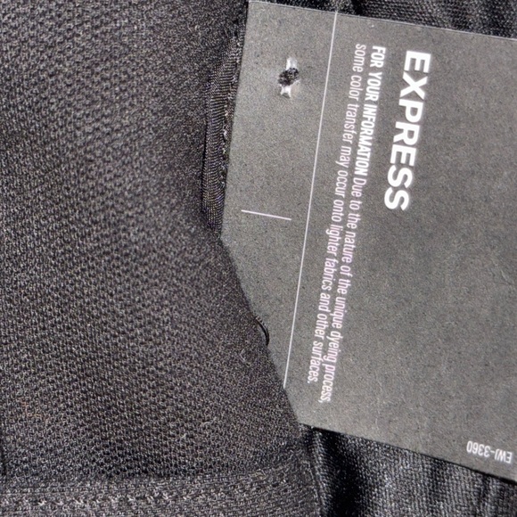 Express Black Wide Leg Pants - Picture 12 of 12